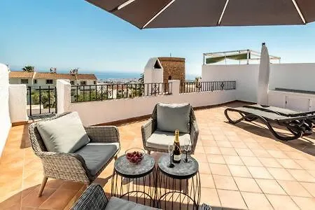 Prázdninový dům Hermosa Casa Con Terraza E Increibles Vistas Al Mar Y La Montana *